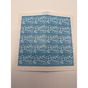 2016 Forever USA Love Sheet of 20 Stamps USPS